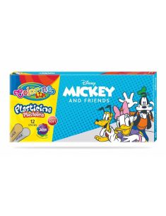  Пластилин Mickey Mouse 12 цвята Colorino