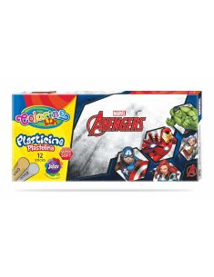 Пластилин The Avengers 12 цвята Colorino