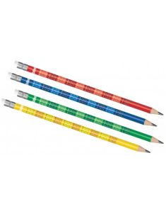 Colorino Kids черен молив с таблицата за умножение