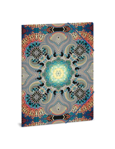 Папка с ластик A4 Ars Una Mandala Line