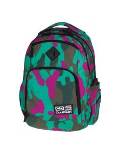 Ученическа раница CoolPack Break Camouflage Emerald