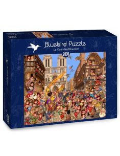 Пъзел Bluebird от 2000 части - La Cour des Miracles!