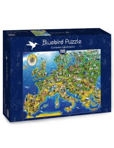 Пъзел Bluebird от 1000 части - Европейски забележителности, Ейдриан Честърман