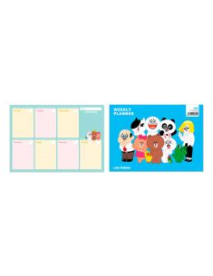 Седмичен планер A4 LINE FRIENDS
