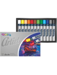 Маслени пастели 12 цвята Colorino Artist 