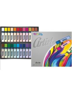 Сухи пастели 24 цвята Colorino Arist