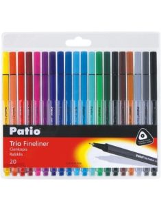 Тънкописец Trio 20 цвята Patio