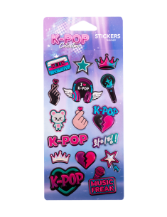 Комплект 3D - K-POP DARK - стикери