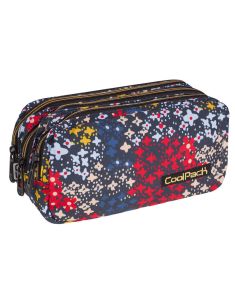 Ученически несесер с три ципа COOLPACK - PRIMUS - Summer Meadow