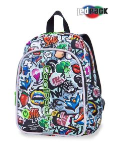 Светеща раница за детска градина COOLPACK LED Graffiti Bobby