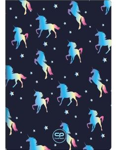 Тетрадка А5 Coolpack мека корица PP 60 л. ред Blue unicorn