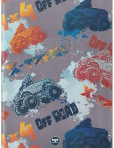 Тетрадка А5 Coolpack мека корица PP 60 л. ред Offroad
