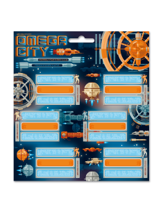 Ученически етикети  Ars Una Omega city