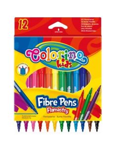 Флумастери 12 цвята Colorino  