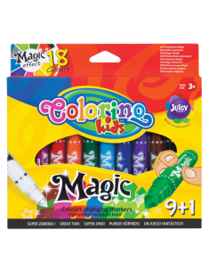 Магически флумастери 9+1 бр. Colorino