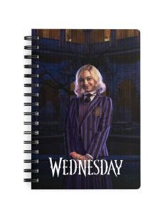 Wednesday Enid 3D тетрадка A5