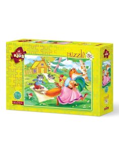 Детски пъзел Art-Puzzle 50 ч. Хитрата Лисица