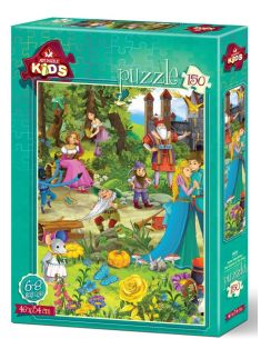 Детски пъзел Art Puzzle 150 части Къщата на краля