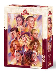 Пъзел Art Puzzle Музикални звезди 2000 части