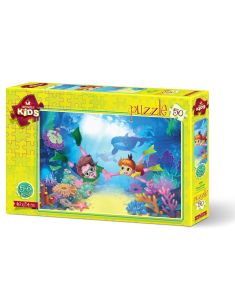 Детски пъзел Art Puzzle 50 части - Деца водолази