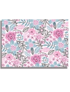 Блок за рисуване №4 Rainbow - Flowers, 190 g, 10 листа