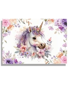 Блок за рисуване №4 Rainbow - Fairy Unicorn, 190 g, 10 листа