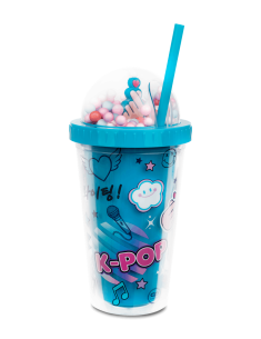 Чаша със сламка 450 ML COOLPACK - K-POP BRIGHT