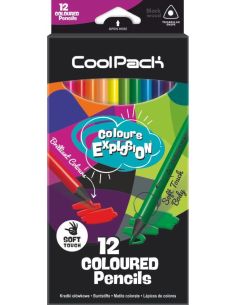 Цветни моливи триъгълни 12 цв. COOLPACK Teens