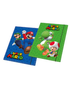 Папка с ластици Super Mario 2 бр. различни видове