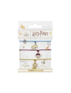 Комплект приятелски гривни Harry Potter – Golden Snitch, 3 броя