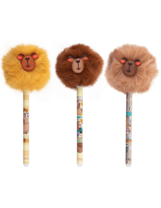 Химикал с гума Colorino POM POM Capybara 
