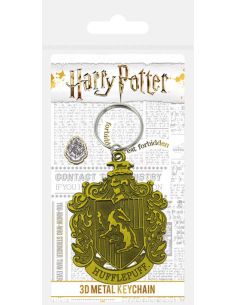 Метален ключодържател Hufflpuff Crest Pyramid