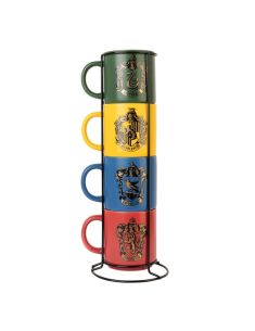 Комплект чаши Grupo Erik - Harry Potter, 4 бр. 300 ml