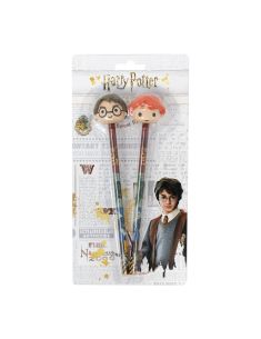 Моливи с 3D гума фигурка комплект Harry Potter