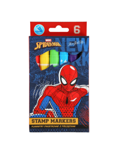 Маркери с печати Colorino 6 цвята Spiderman 2026