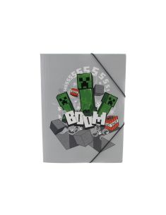 Папка с ластик Minecraft Creeper Boom