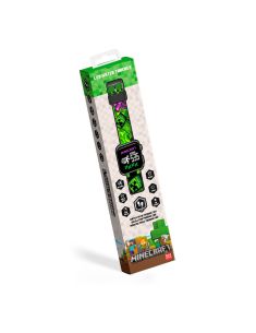 Дигитален LED часовник с крачкомер Minecraft
