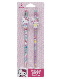 Молив HB 2 бр. блистер Hello Kitty Pastel _1