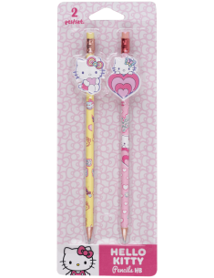 Молив HB 2 бр. блистер Hello Kitty Pastel_2