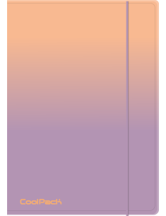 Папка A4 с ластик Gradient Berry