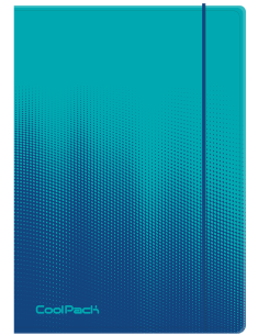 Папка A4 с ластик Gradient Ocean