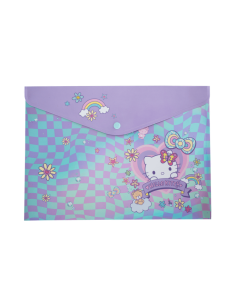Папка с копче А4 PP_3 Hello Kitty Pastel