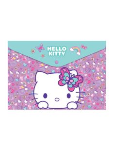 Папка с копче А4 PP_1 Hello Kitty Pastel