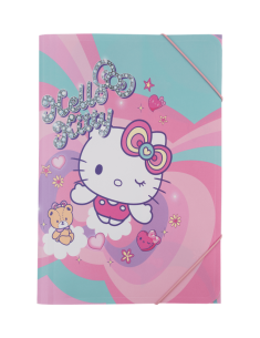 Папка с ластик PP A3 COOLPACK Hello Kitty Pastel