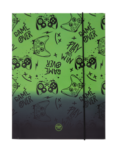 Папка с ластик A4 Coolpack - GAME OVER GRADIENT