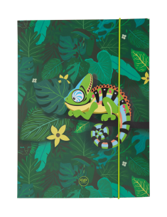 Папка с ластик A4 Coolpack - TROPIC