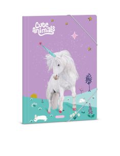 Папка с ластик A4 - ARS UNA - Unicorn (5448) 