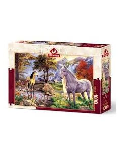 Hidden Horses Art-Puzzle