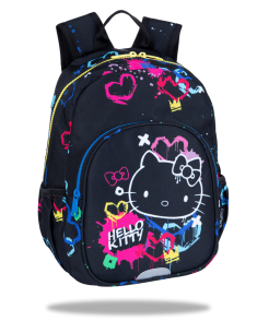 Раница за детска градина Coolpack - TOBY - Hello Kitty Neon Black