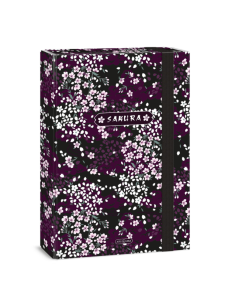 Кутия с ластик А4 Ars Una Sakura (5531)